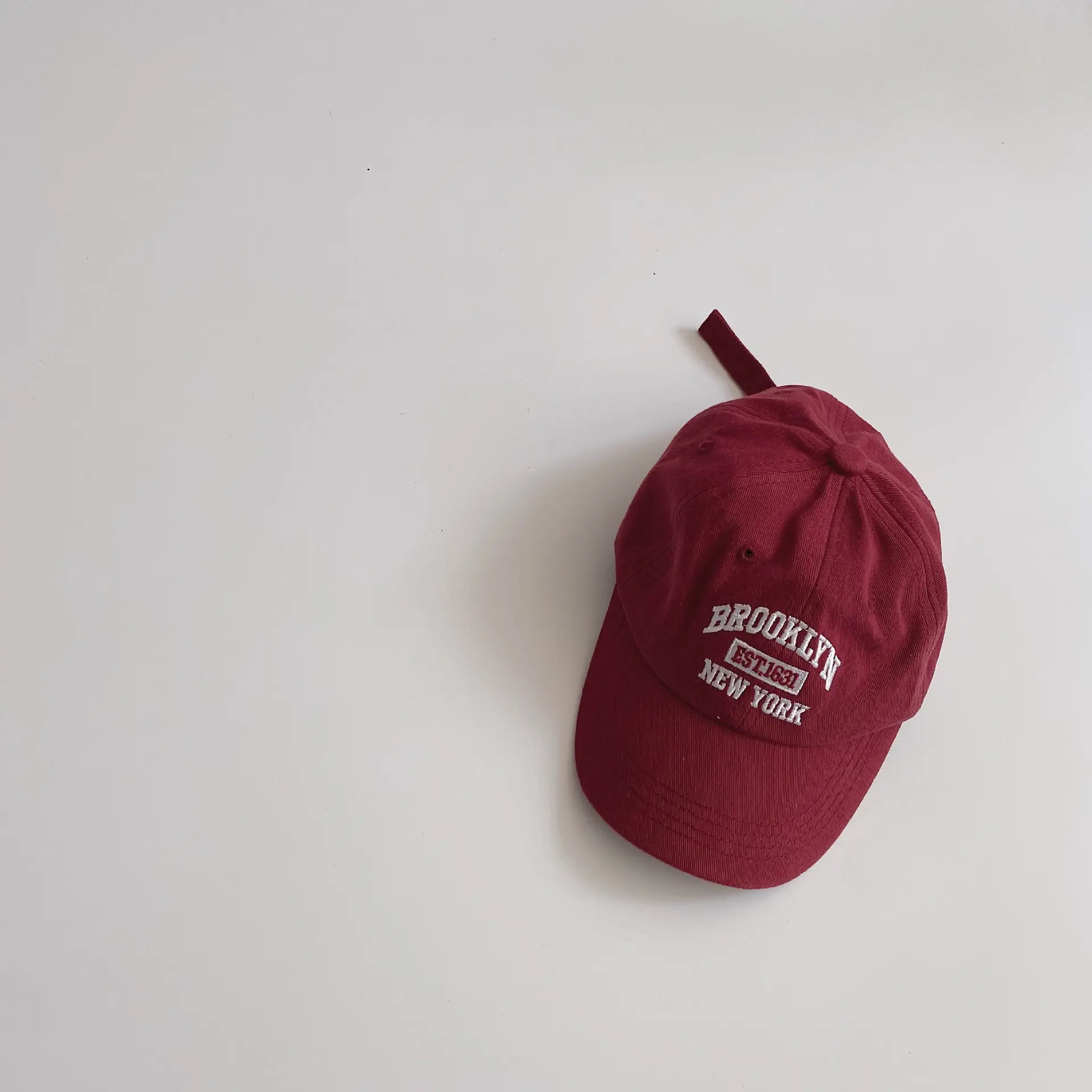 Blue Embroidered Baseball Cap for Girls Winter 2023 - Image 3
