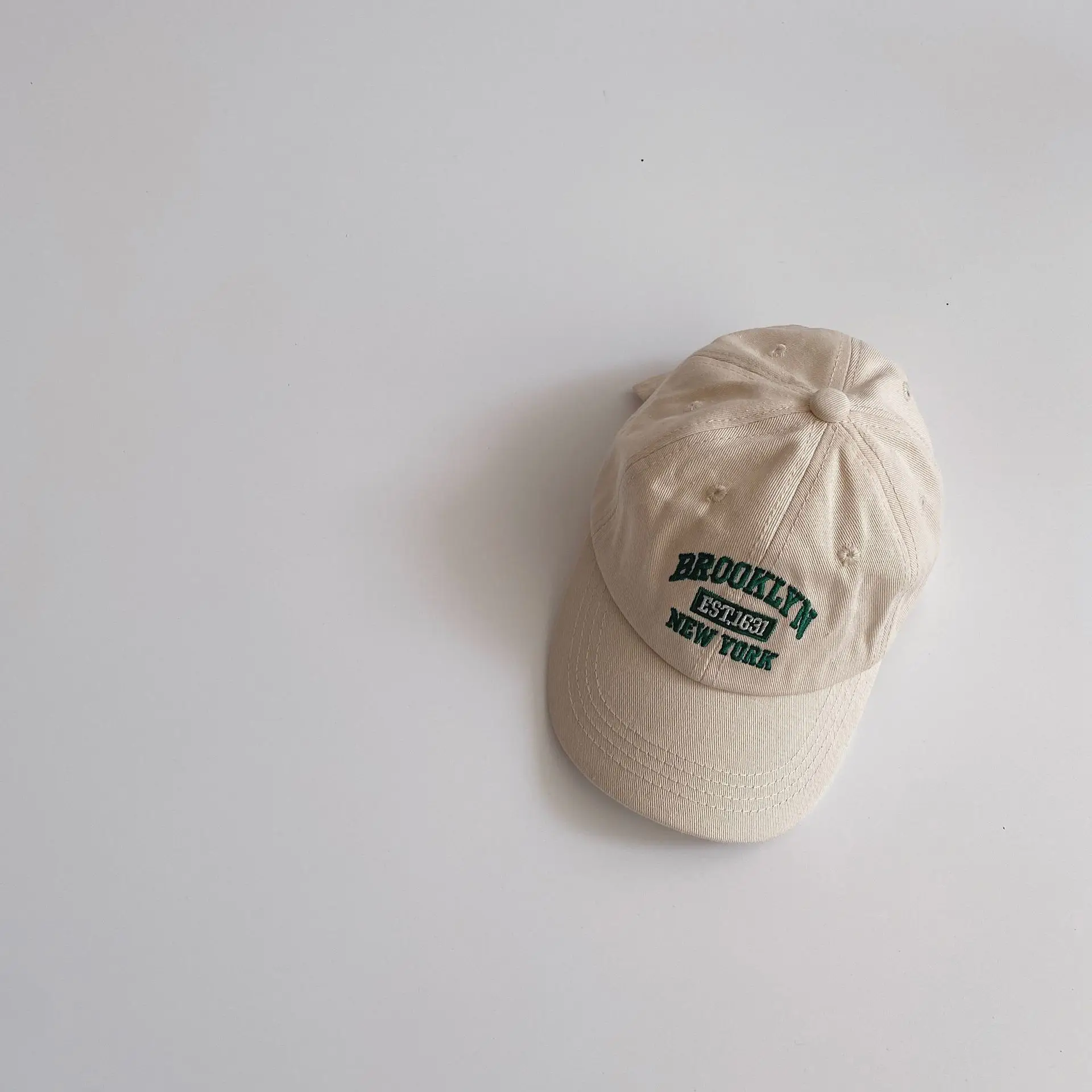 Blue Embroidered Baseball Cap for Girls Winter 2023 - Image 4