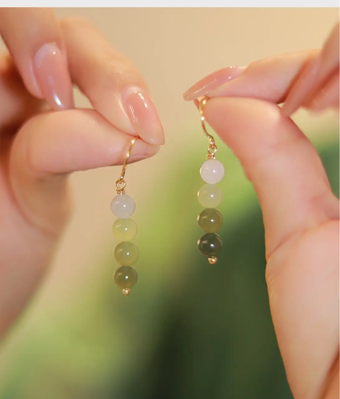 Jade Earrings for Women Retro Chinese Style Ear Hooks — feature 10