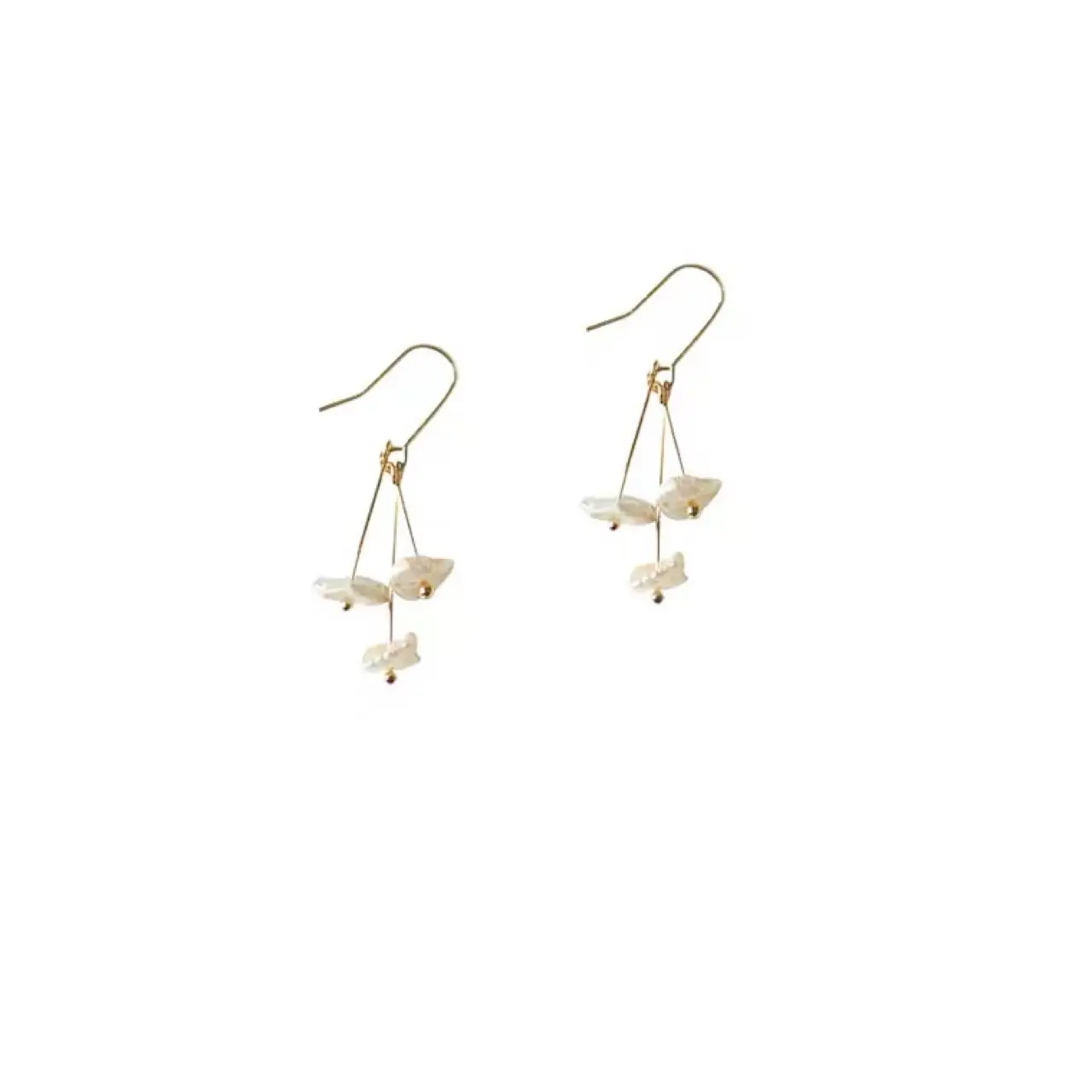 Dreamy Pearl Earrings for Women Gold Plated
