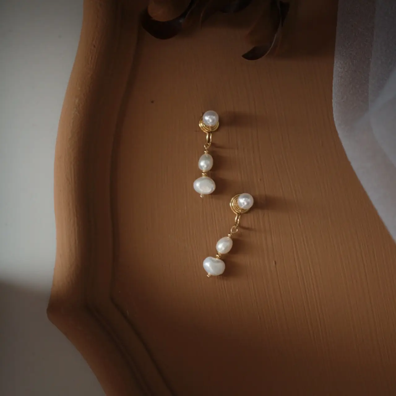 14K Gold Pearl Earrings for Women — feature 7