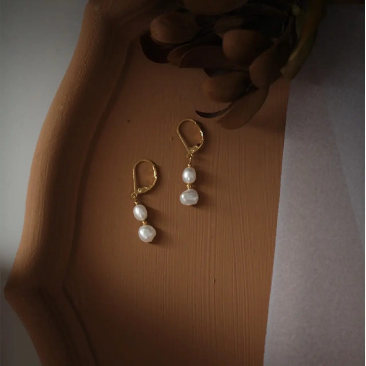 14K Gold Pearl Earrings for Women — feature 8