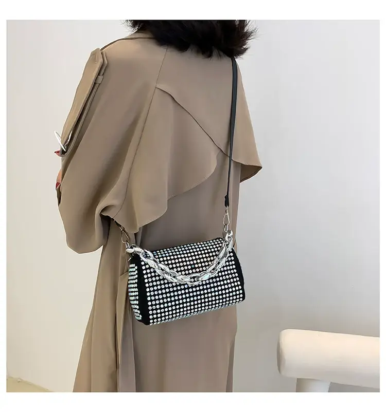 Korean Style Chain Rhinestone Crossbody Bag — feature 20