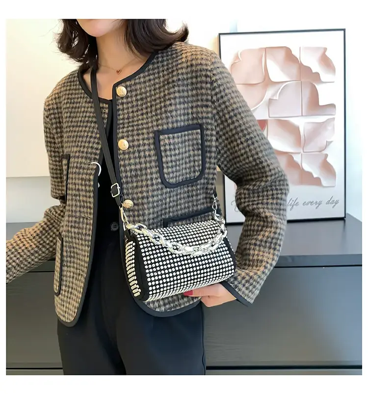 Korean Style Chain Rhinestone Crossbody Bag — feature 24