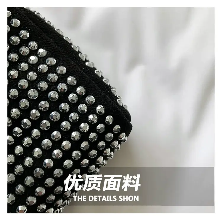 Korean Style Chain Rhinestone Crossbody Bag — feature 4