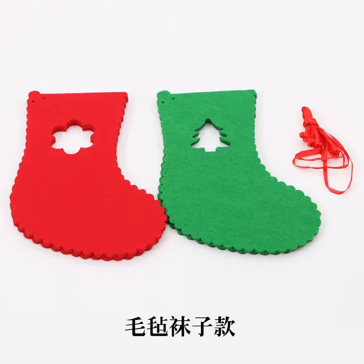 Christmas DIY Letter Flag Non-Woven Triangle Decoration - Image 10