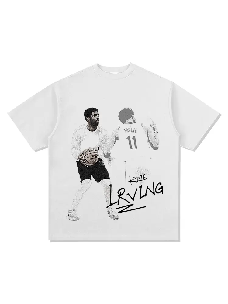Men Women Cotton Retro Owen Printed T-Shirt