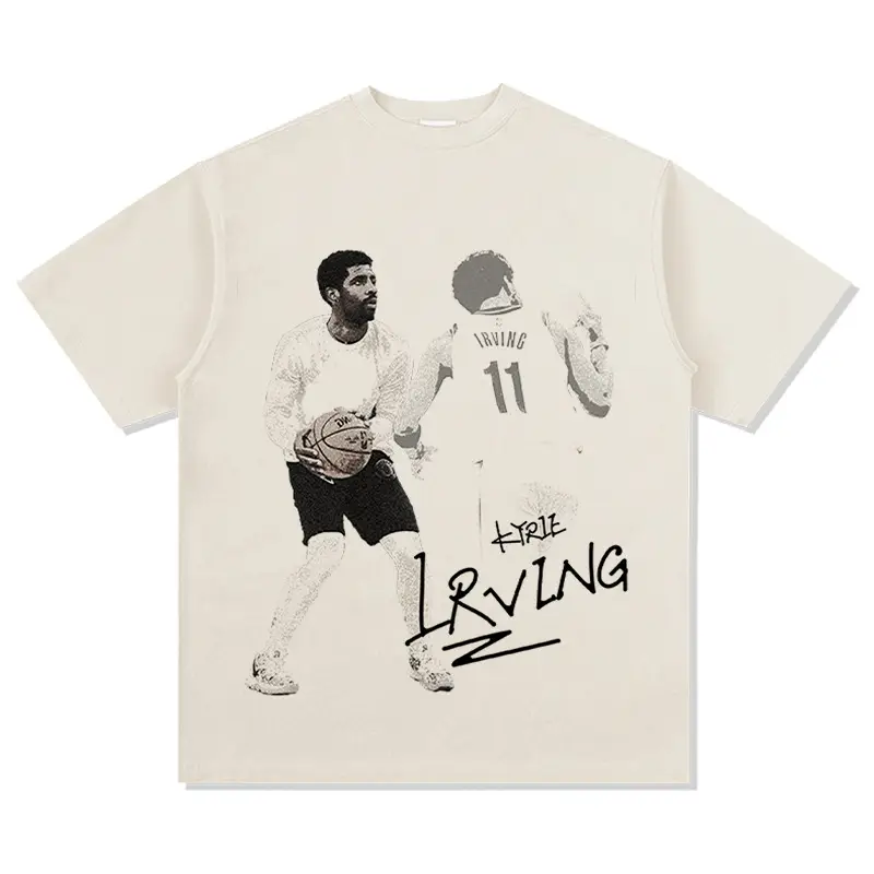 Men Women Cotton Retro Owen Printed T-Shirt