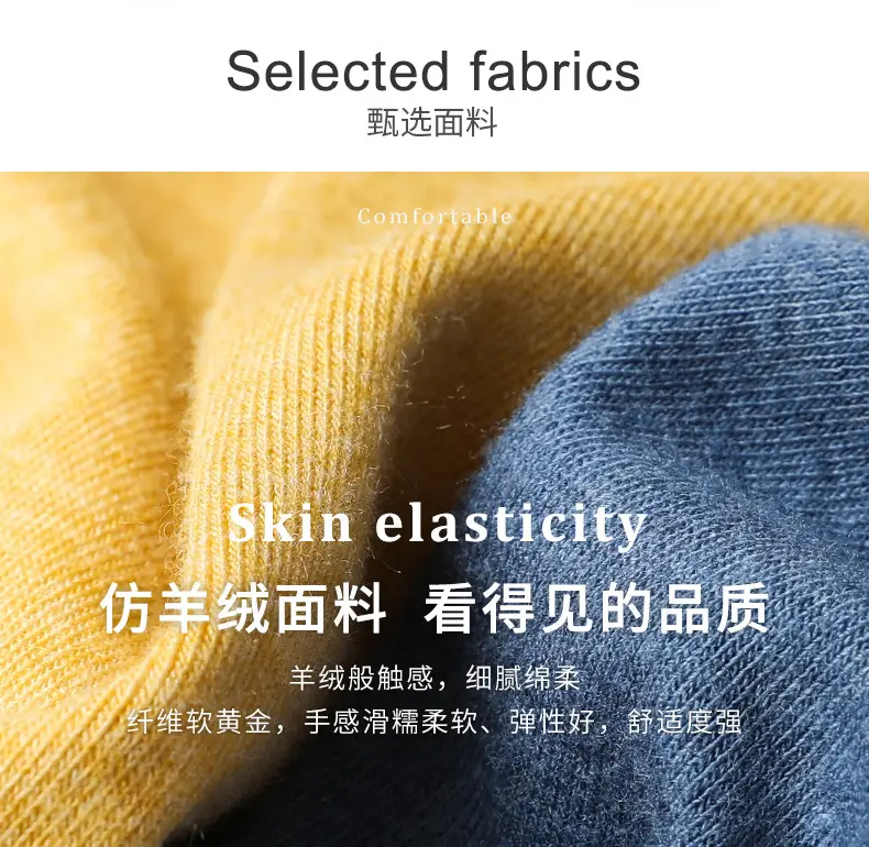 Women Blue Velvet Turtleneck Shirt Autumn Winter — feature 10