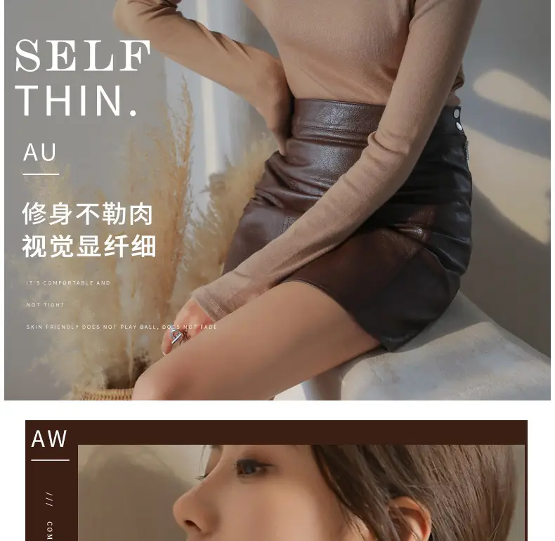Women Blue Velvet Turtleneck Shirt Autumn Winter — feature 15