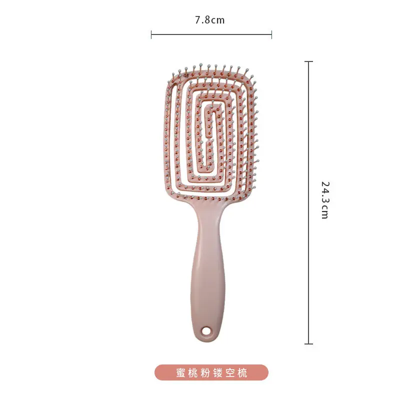 Women's Curved Hair Comb with Mosquito Repellent - Image 2