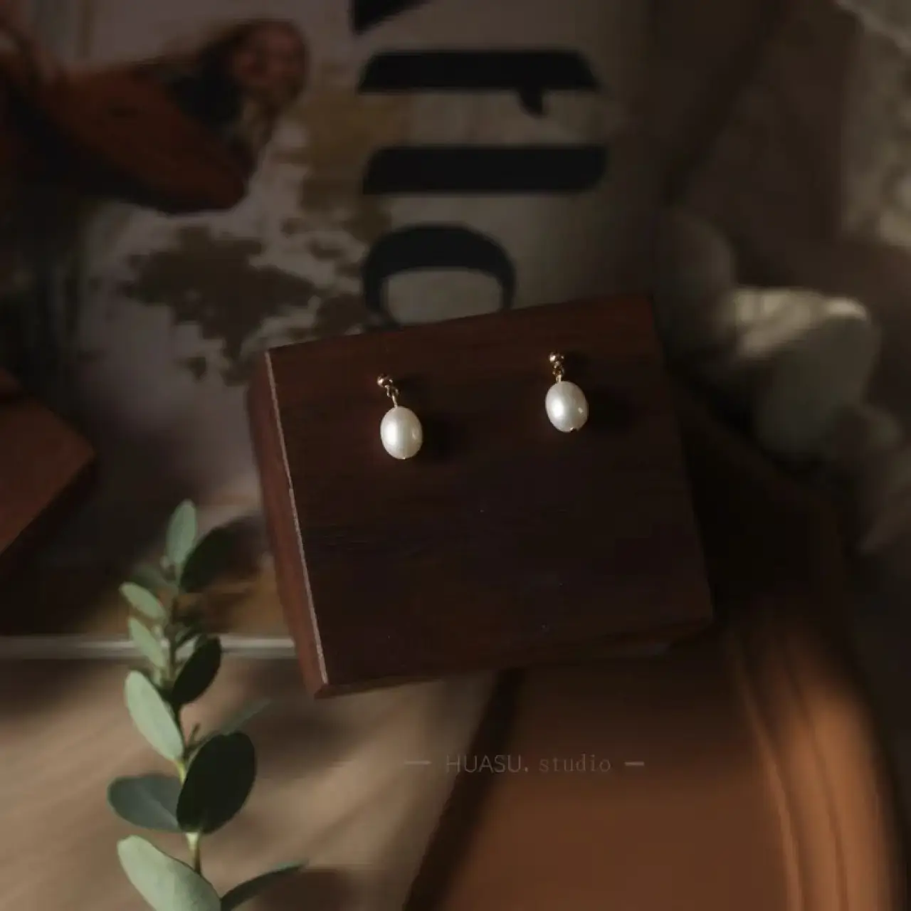 Simple Joker Natural Pearl Earrings S925 Silver Needle - Image 4