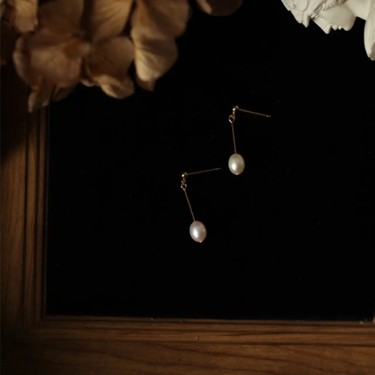 Natural Pearl Earrings for Women 925 Silver - Image 3
