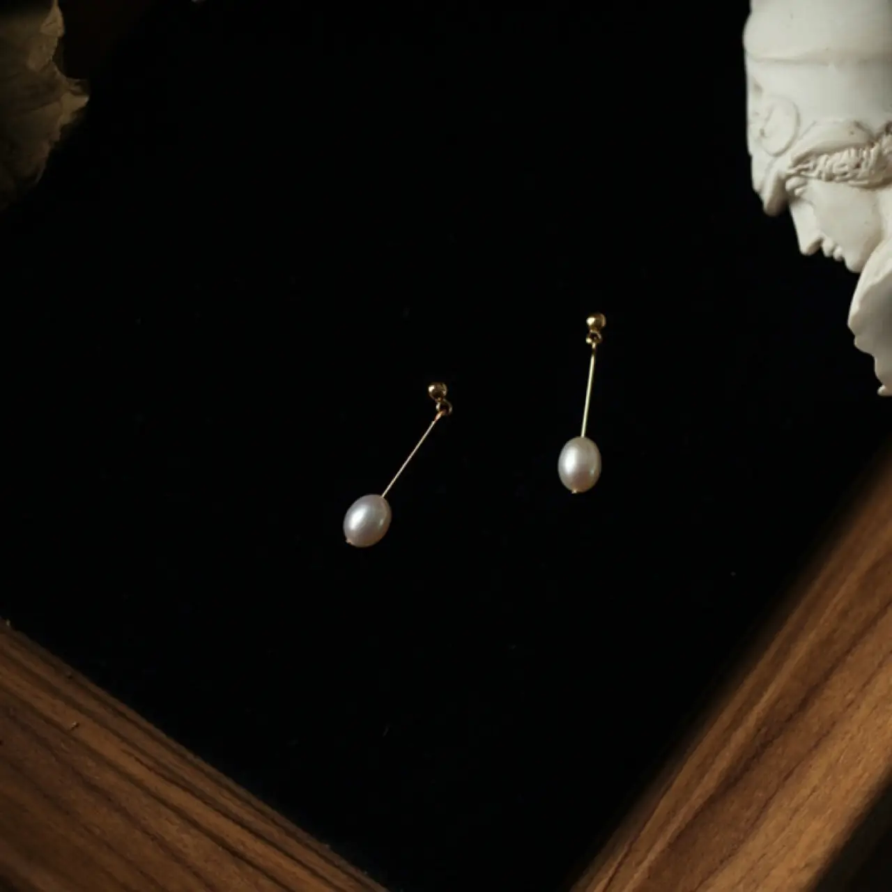 Natural Pearl Earrings for Women 925 Silver - Image 4