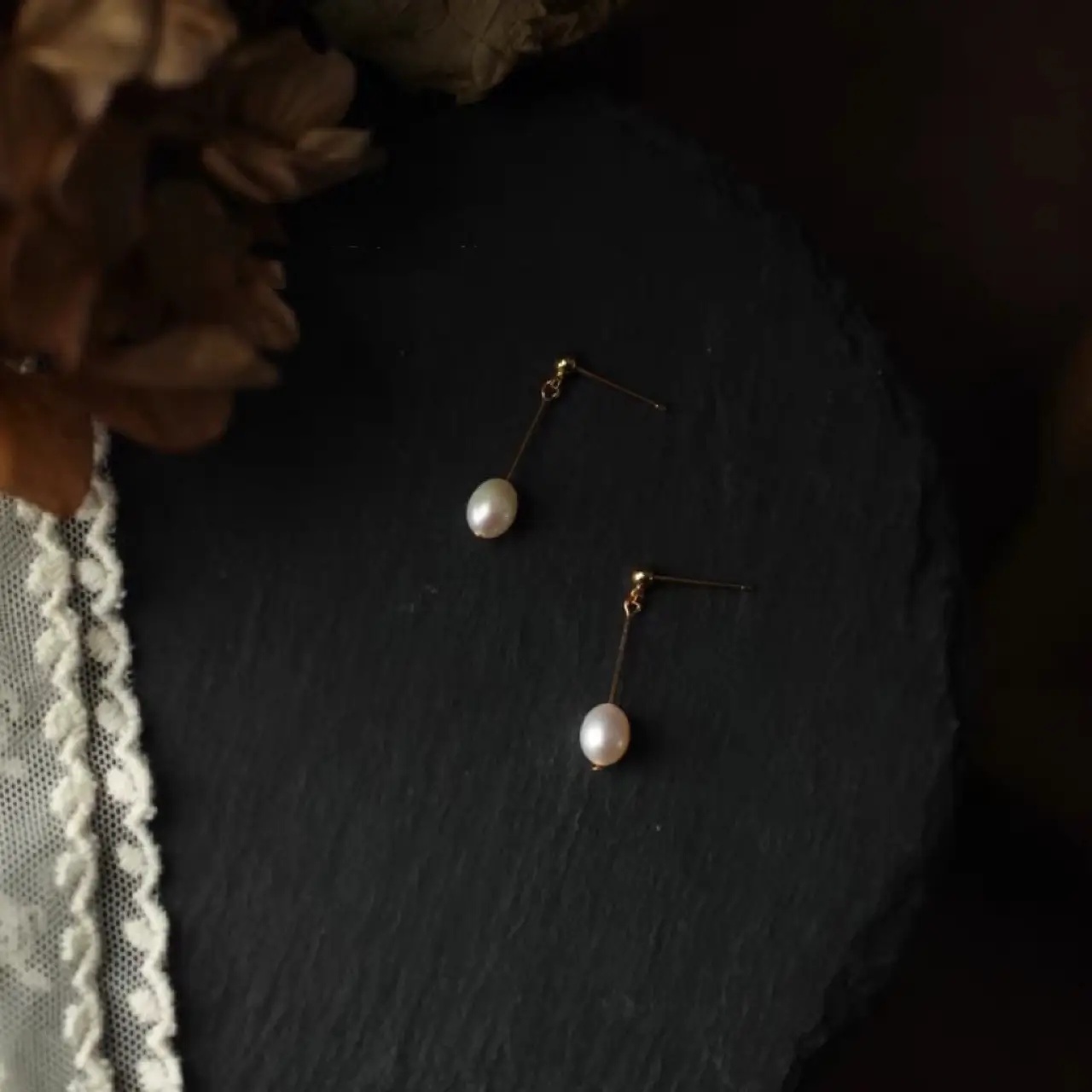 Natural Pearl Earrings for Women 925 Silver — feature 7