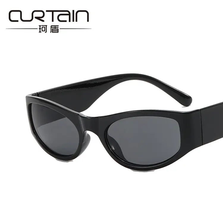 Red Sunglasses with Brown Tint for Summer Wear