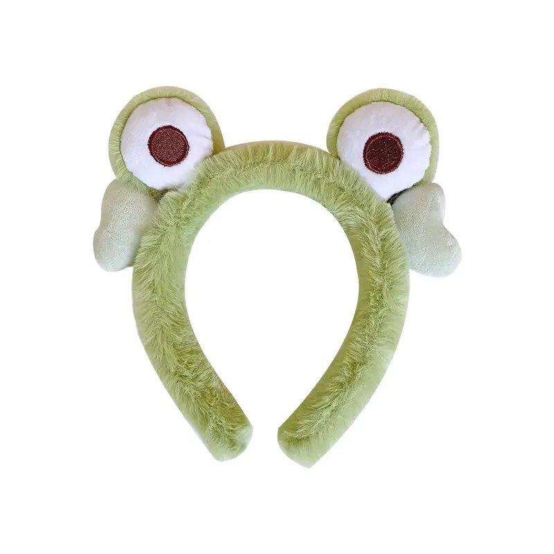 Sweet Strawberry Bear Ear Hairband Green - Image 10