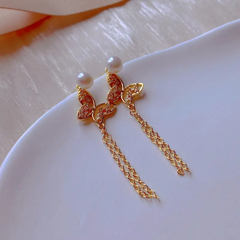 Fashion 925 Silver Pearl Earrings for Women - Image 12