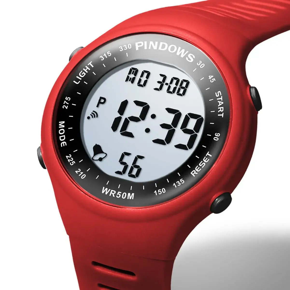 Orange Digital Sports Watch for Boys