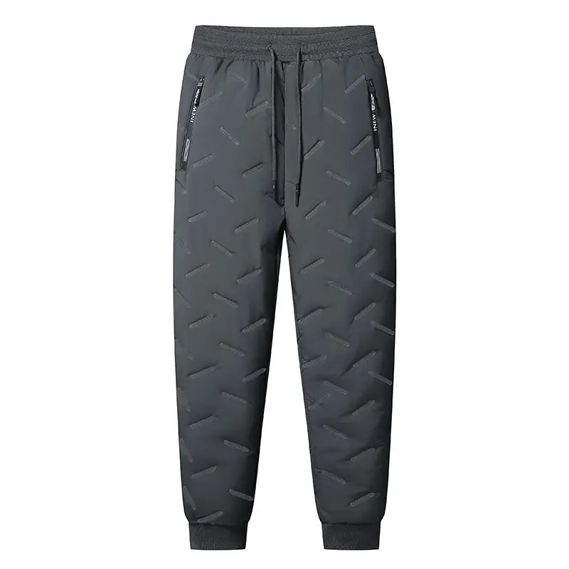 Men Waterproof Cold-proof Lamb Velvet Pants Plus Size - Image 4