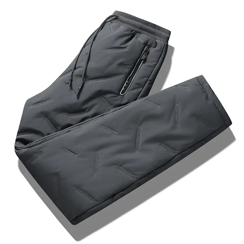 Men Waterproof Cold-proof Lamb Velvet Pants Plus Size - Image 5