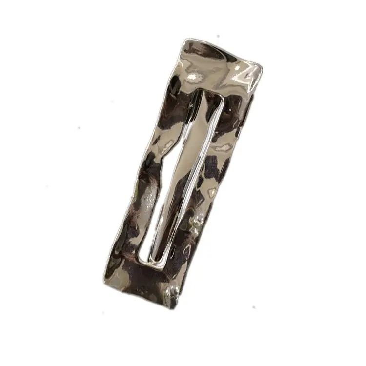Silver Metal Wave Hairpin Clip for Bangs & Hair Accessories - Image 16