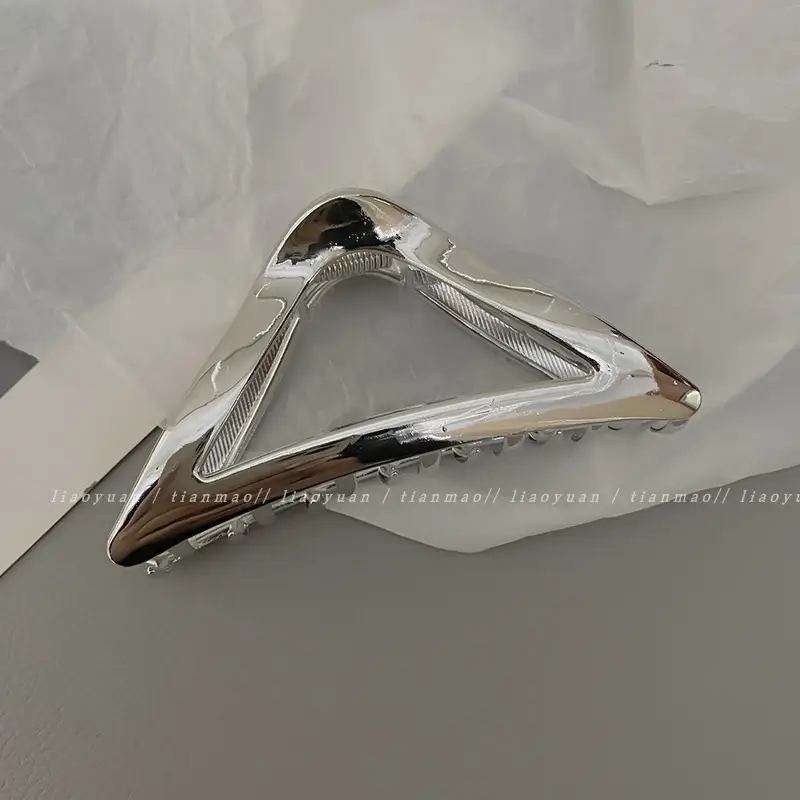 Silver Metal Wave Hairpin Clip for Bangs & Hair Accessories - Image 11
