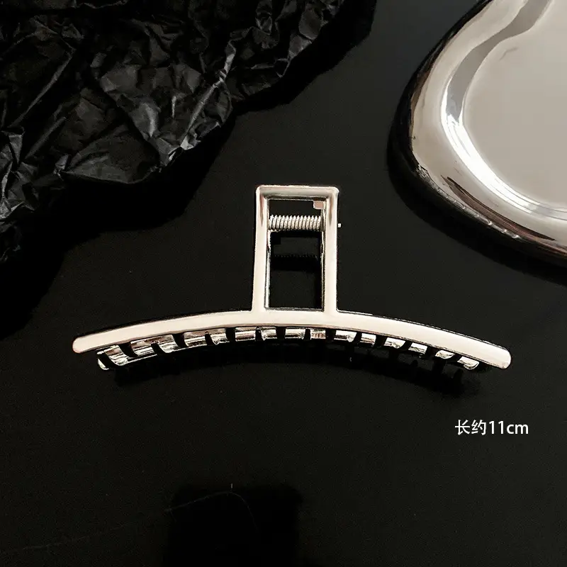 Silver Metal Wave Hairpin Clip for Bangs & Hair Accessories - Image 6