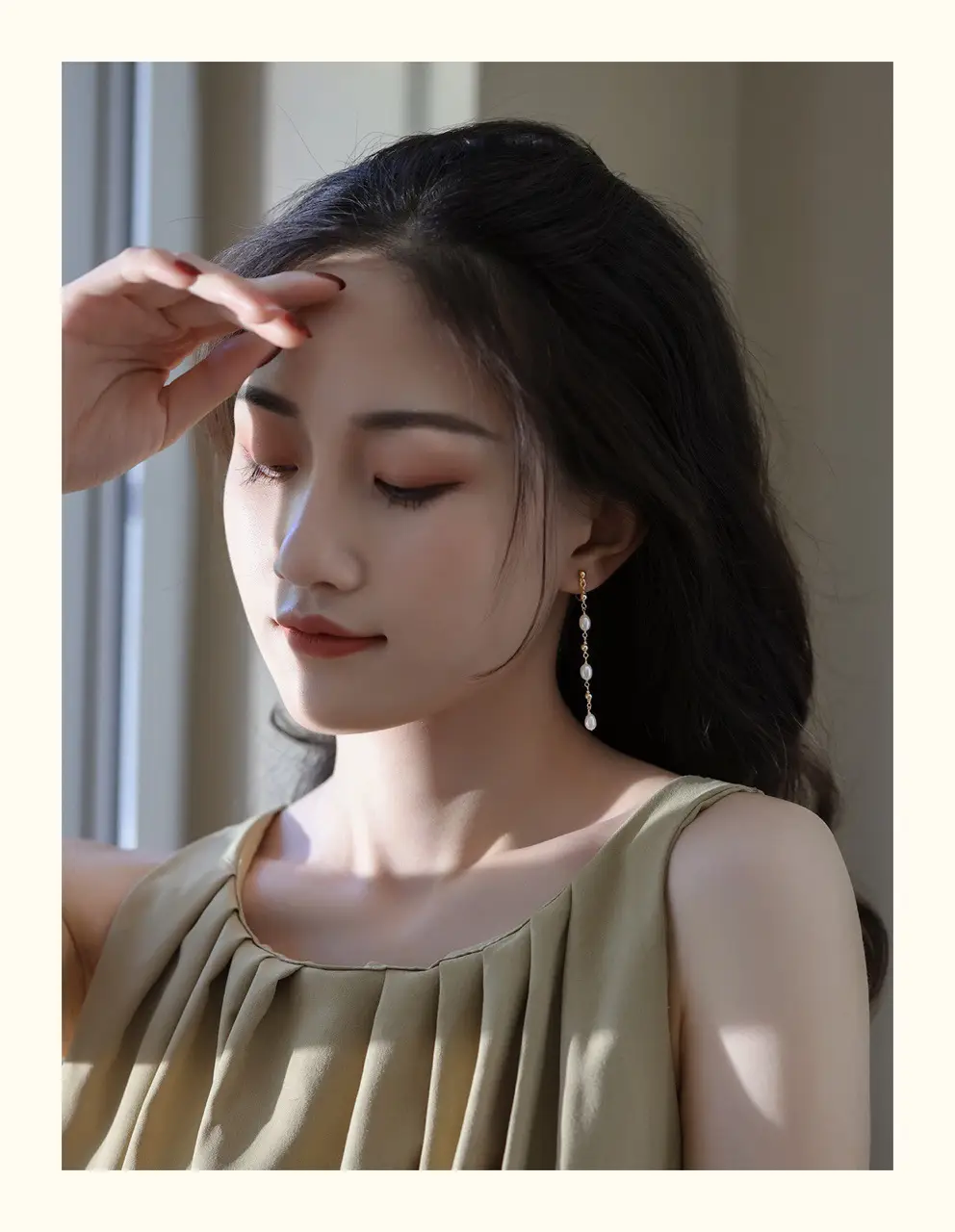 14K Gold Tassel Earrings for Women Elegant Luxury Commuter Ear Clip — feature 10