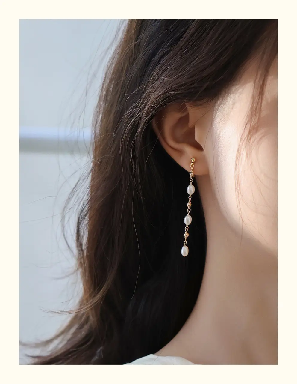 14K Gold Tassel Earrings for Women Elegant Luxury Commuter Ear Clip — feature 7