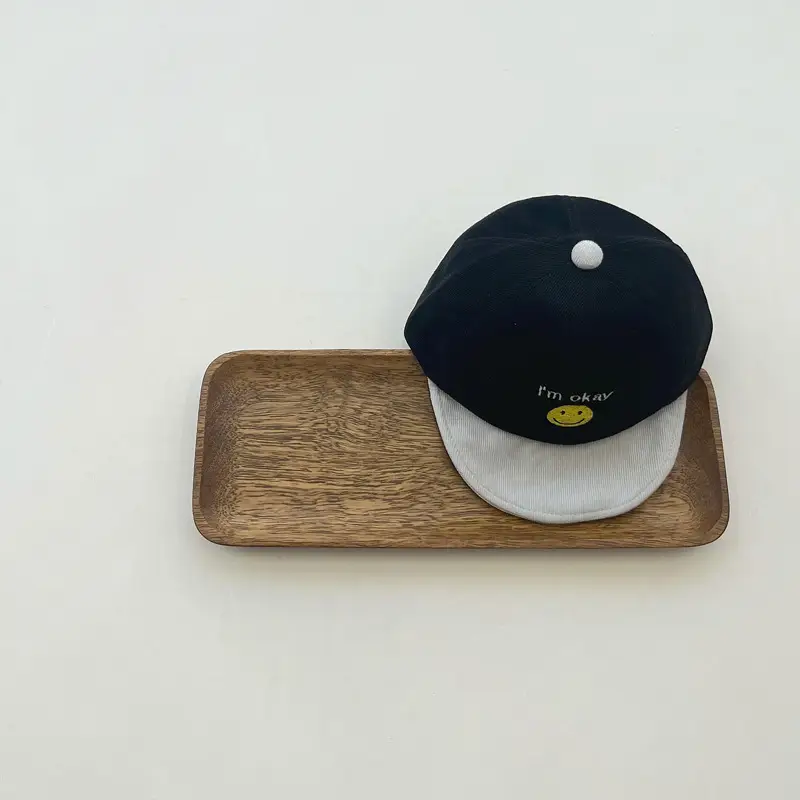 Korean Autumn Winter Smiley Cap for Kids - Image 2