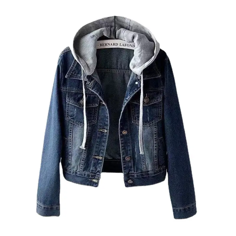 Spring 2025 Korean Style Hooded Jacket for Women - Image 4