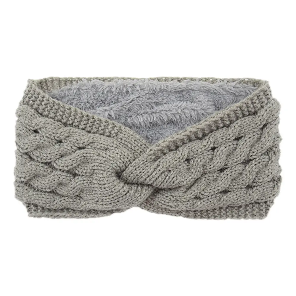 Black Velvet Cross Headband for Women + Men - Image 4