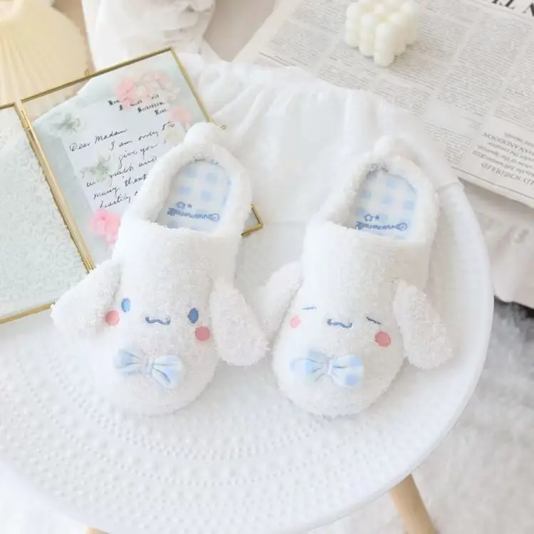 2022 autumn and winter cotton slippers cartoon cute coolomi plush warm home shoes indoor floor slippers — feature 9