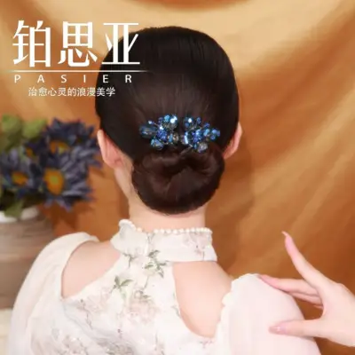 Butterfly Hair Clip Camellia Fish Tail Twist