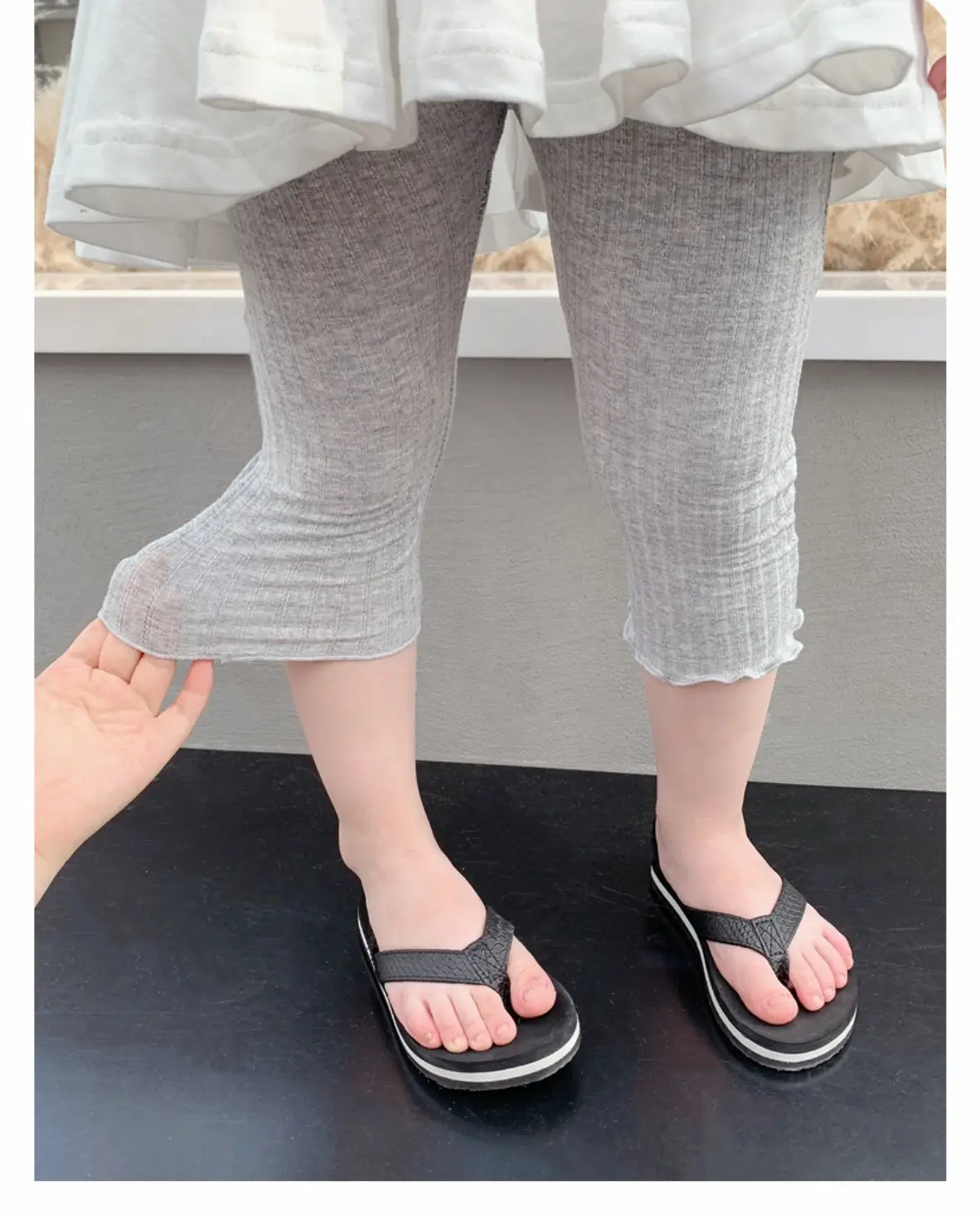 Baby Summer Leggings Sweat Absorbent Anti-Mosquito Nine Point Pants — feature 1