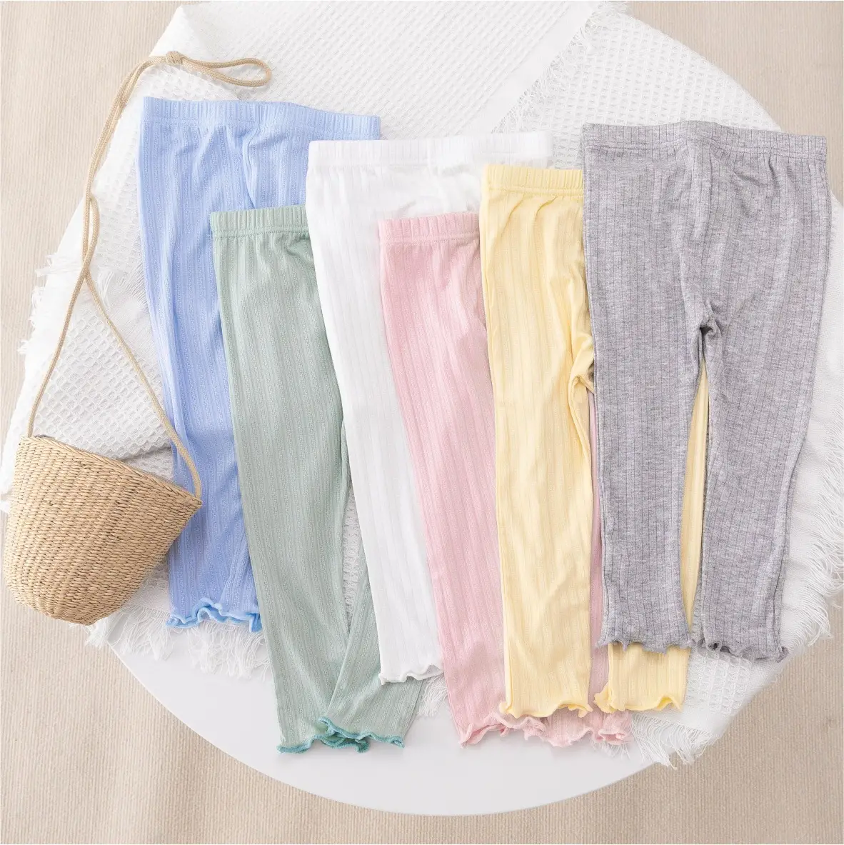 Baby Summer Leggings Sweat Absorbent Anti-Mosquito Nine Point Pants — feature 21