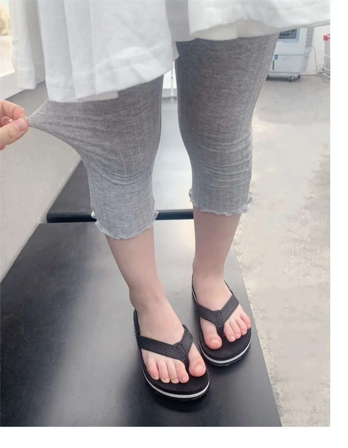 Baby Summer Leggings Sweat Absorbent Anti-Mosquito Nine Point Pants — feature 4