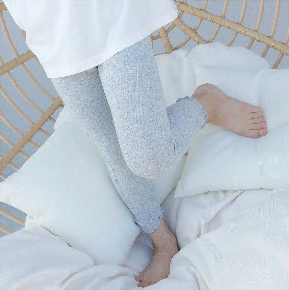 Baby Summer Leggings Sweat Absorbent Anti-Mosquito Nine Point Pants - Image 5