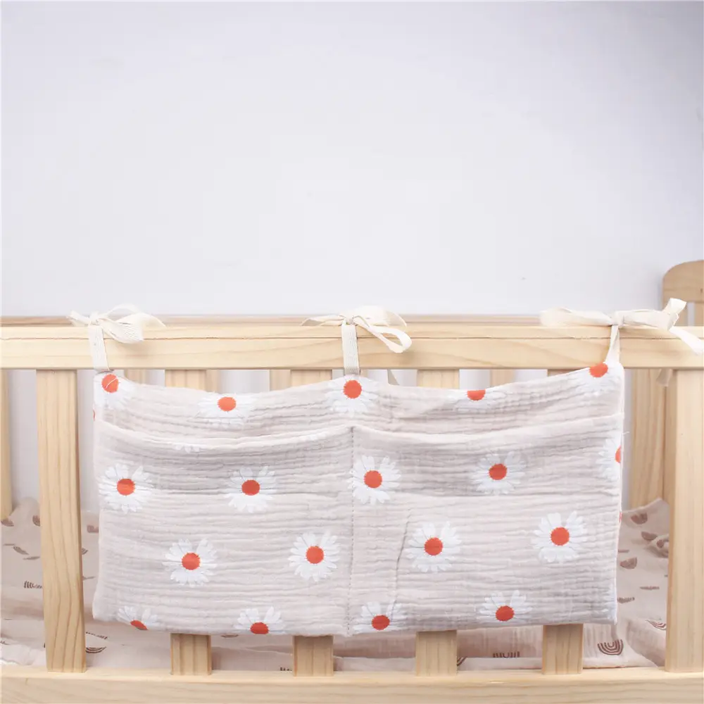 Double Layer Cotton Baby Storage Bag with Bear Print — feature 7