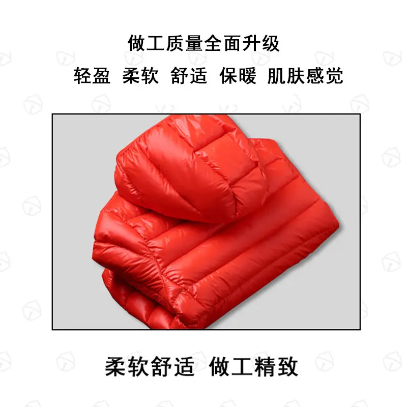 Children's Pink Hooded Puffer Jacket 2025 Winter — feature 5