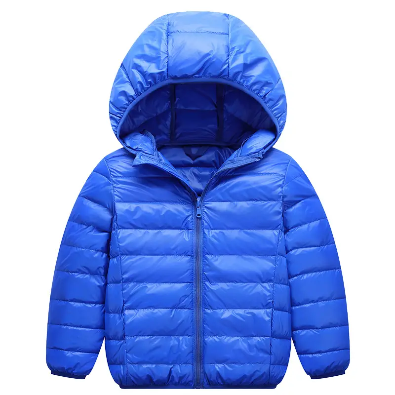 Children's Pink Hooded Puffer Jacket 2025 Winter
