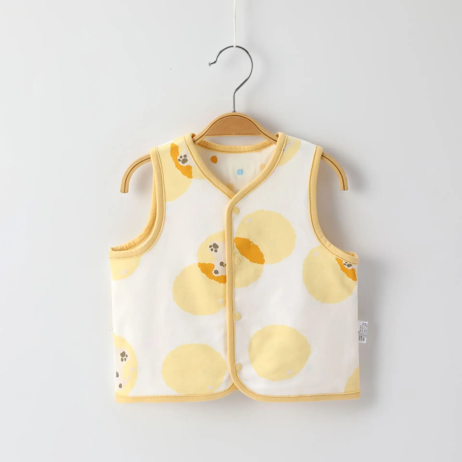 Infant Knitted Vest Pink Cartoon Spring Autumn Small - Image 6