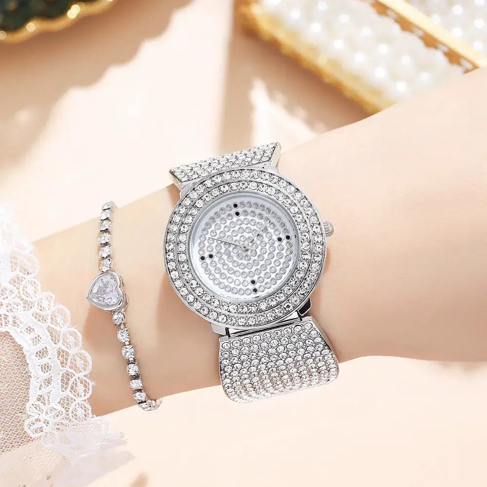 Luxury Rhinestone Butterfly Strap Watch for Women - Image 6