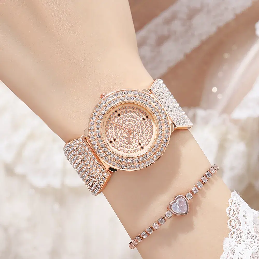 Luxury Rhinestone Butterfly Strap Watch for Women - Image 7
