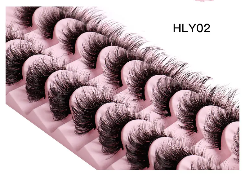 10 Pairs of 8D Mink False Eyelashes for Natural Look — feature 13