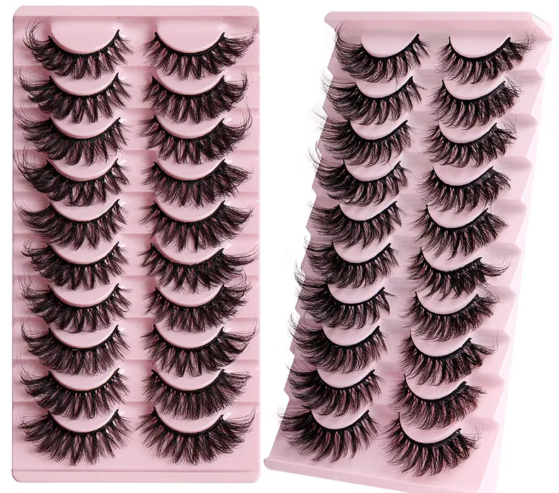 10 Pairs of 8D Mink False Eyelashes for Natural Look — feature 14
