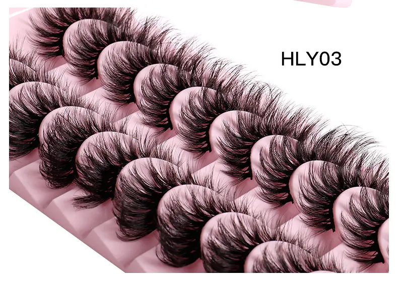 10 Pairs of 8D Mink False Eyelashes for Natural Look — feature 15