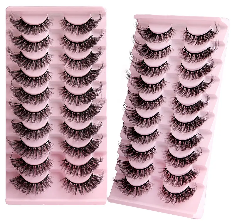 10 Pairs of 8D Mink False Eyelashes for Natural Look — feature 16