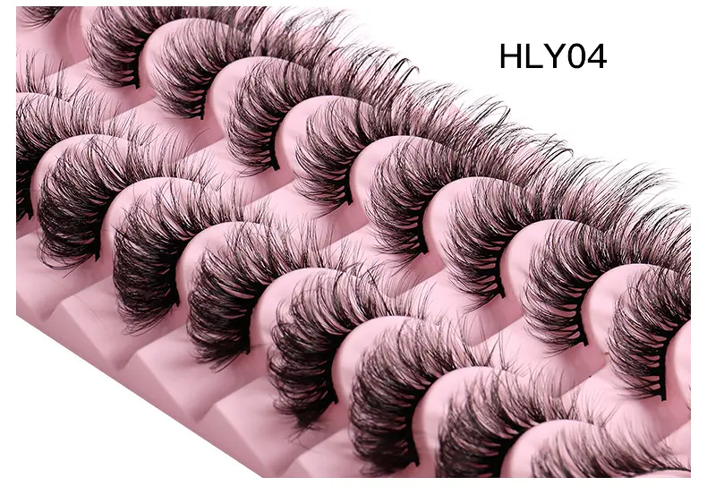 10 Pairs of 8D Mink False Eyelashes for Natural Look — feature 17